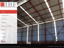 Tablet Screenshot of ibf.ind.br